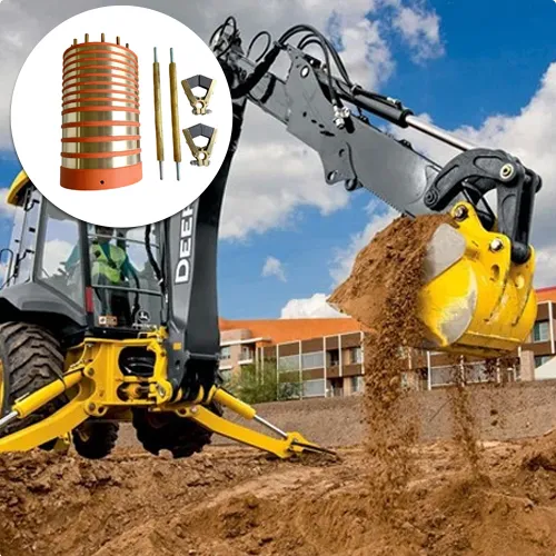 High Power Carbon Brush Slip Ring For Excavators High Power Carbon Brush Slip Ring For Excavators